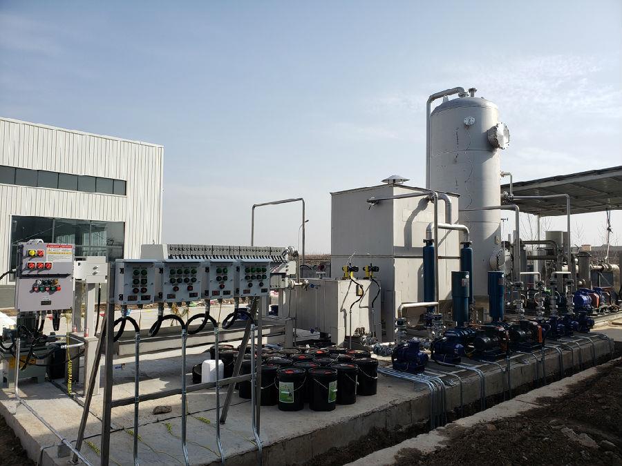 沼气脱硫设备系统运行压力低的原因与处理